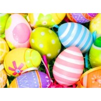 Colourful Easter Eggs Dia...